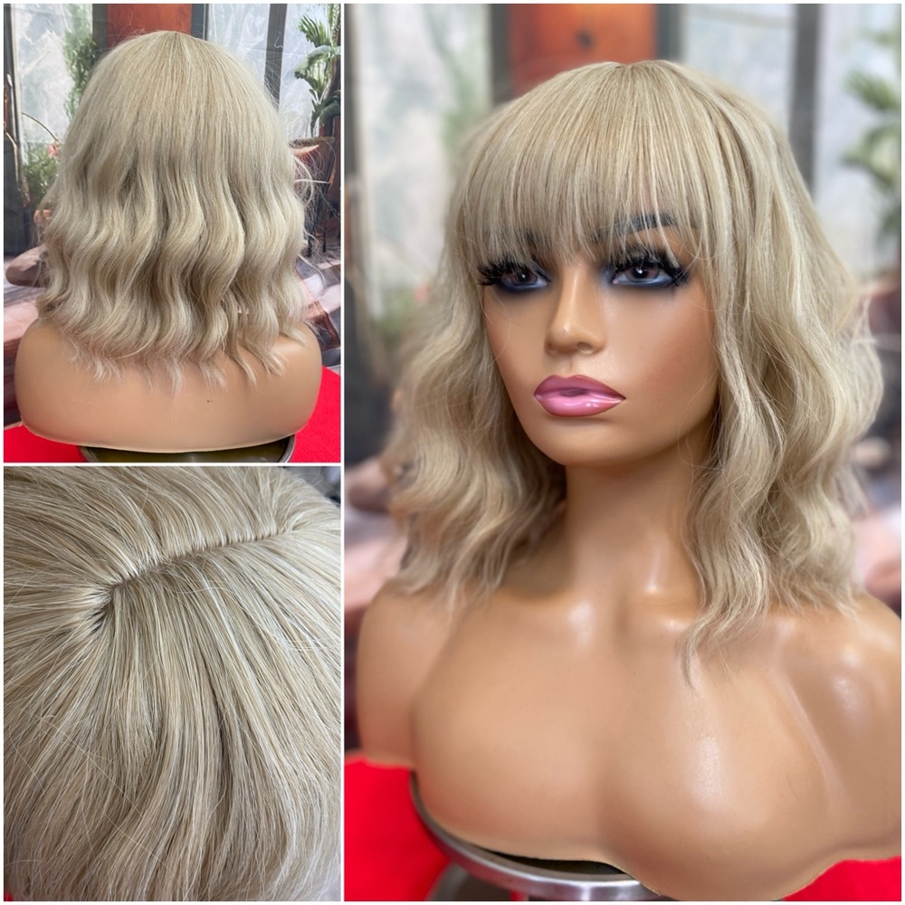 CLEARANCE Soft Light mixed blonde bob wig
